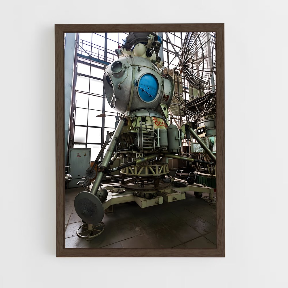 Poster La Machine de L'Espace – affiche Espace rétro (vue 5)